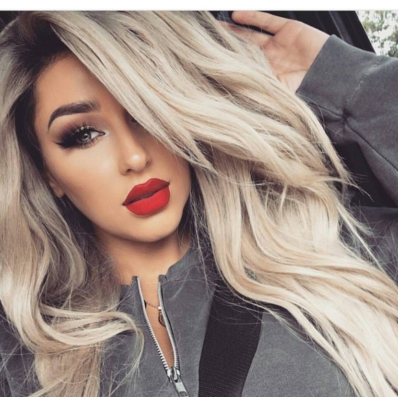 Ombre Blonde Lace Front Wig main image 7